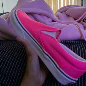 Hot pink Vans